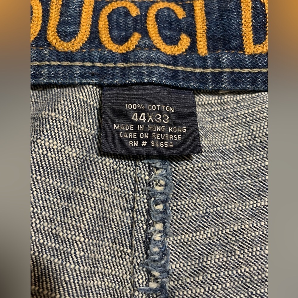 Davoucci DNM JEAN SHORTS sz 44x33 - Picture 8 of 10